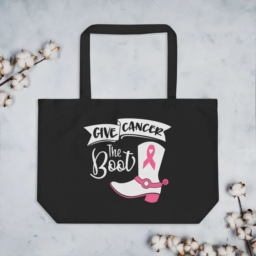 Give Cancer The Boot Bag product image (3)
