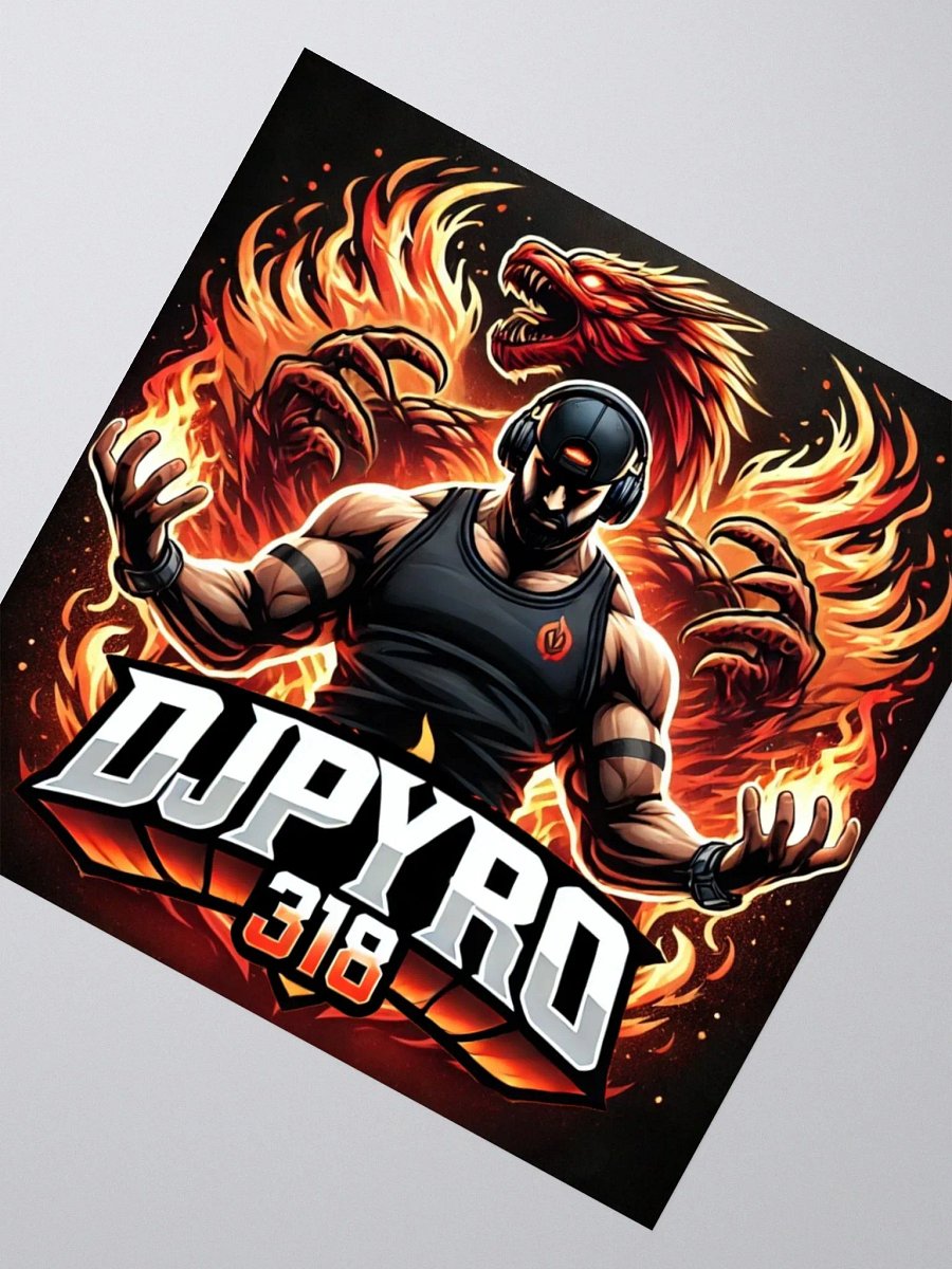 Phoenix Power Kiss Cut Stickers product image (4)