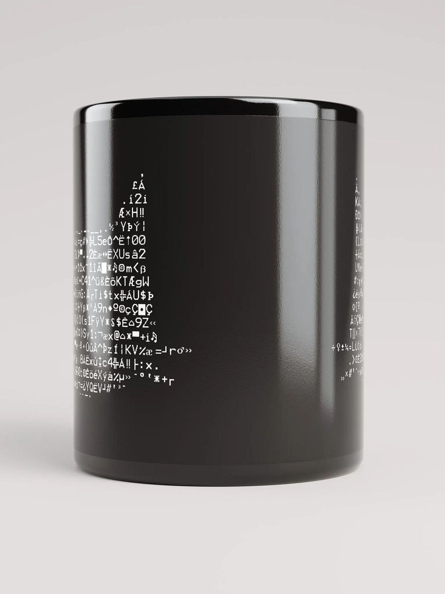 Code Cat Mug (Black) product image (5)