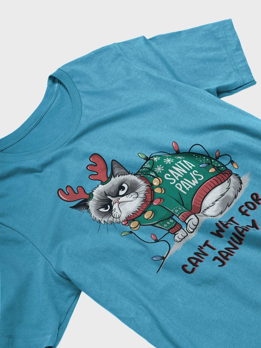 Grumpy Santa Paws Christmas T-Shirt product image (29)