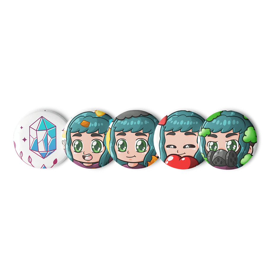 5 Pin Button Set product image (1)