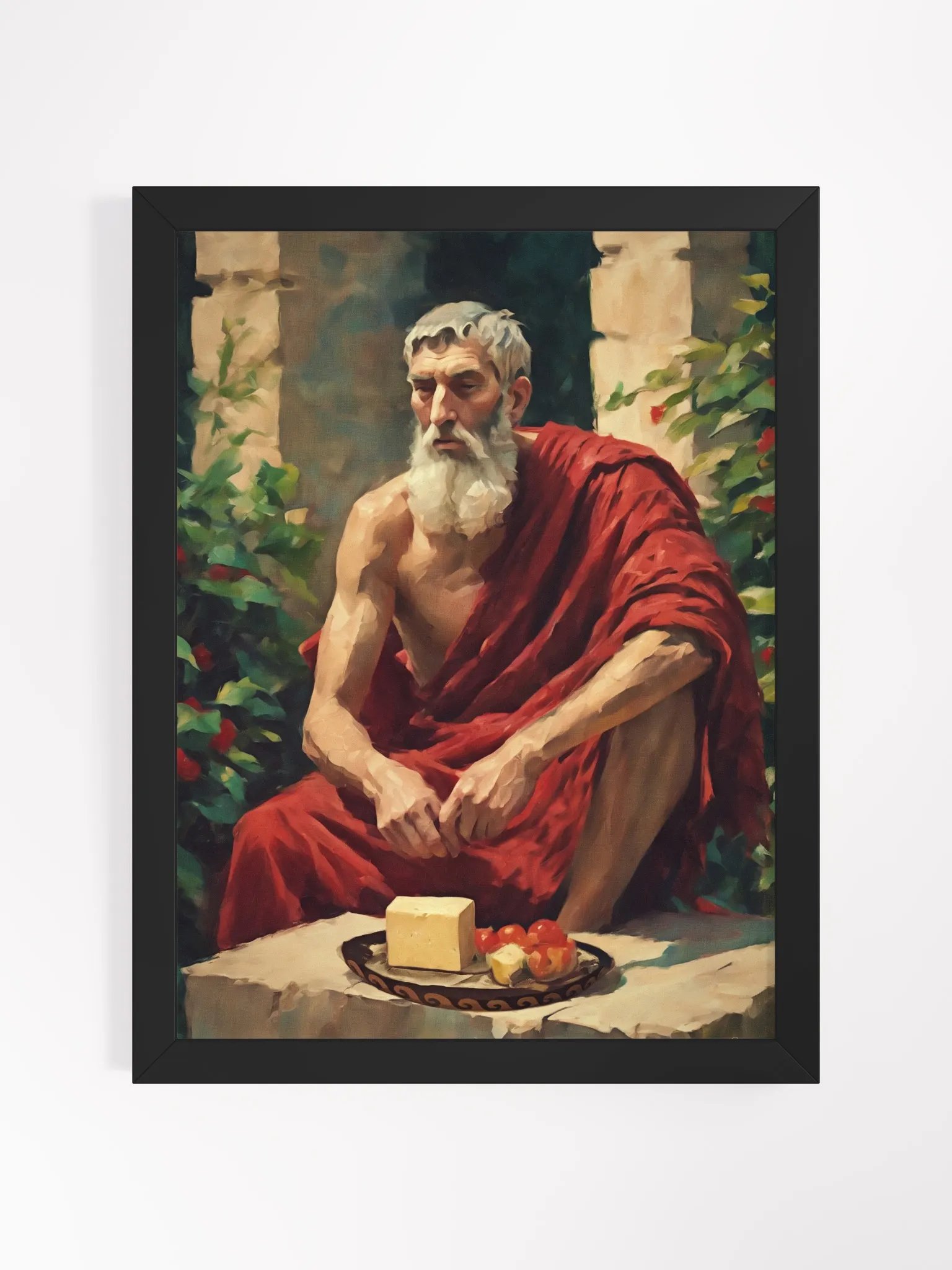 "Epicurus Dines" by Genevra Catalano (2022) product image (1)