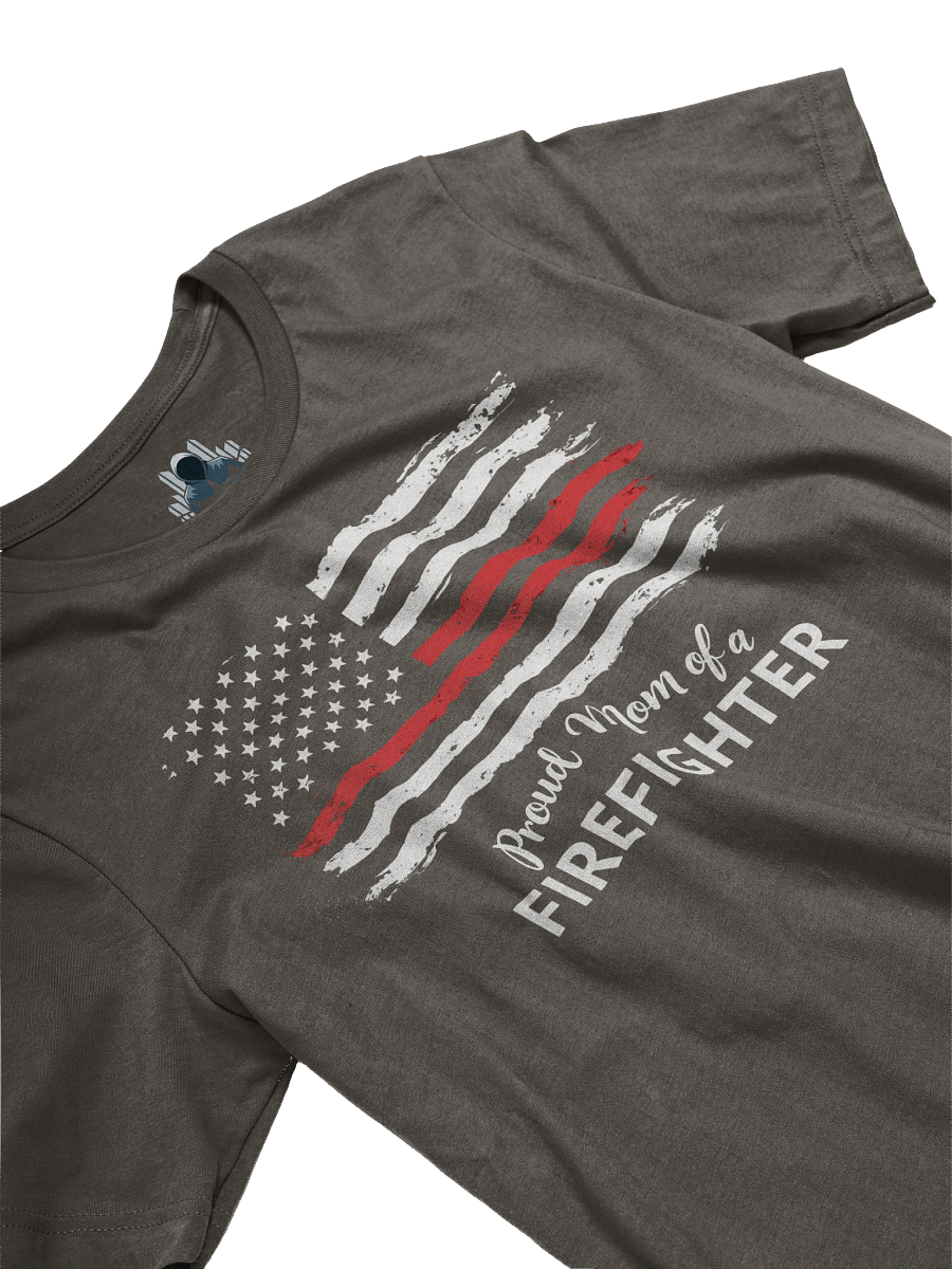 USA Mom Of Firefighter Comfort T-Shirt product image (3)
