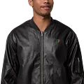 Threadfast Apparel Faux Leather Bomber Jacket (Embroidered) product image (1)