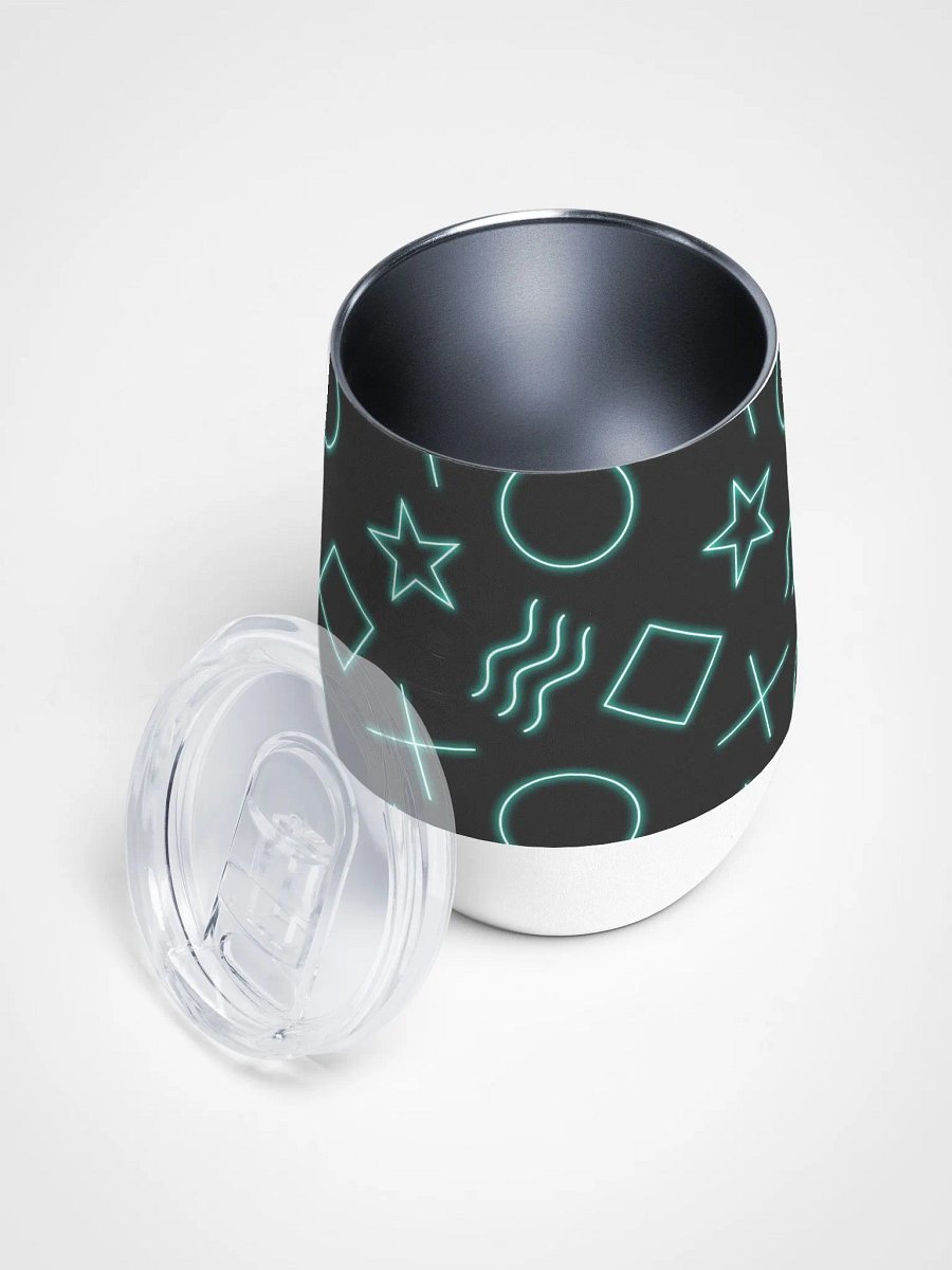 ESP Card Pattern Wine Tumbler—Minty Edition product image (3)