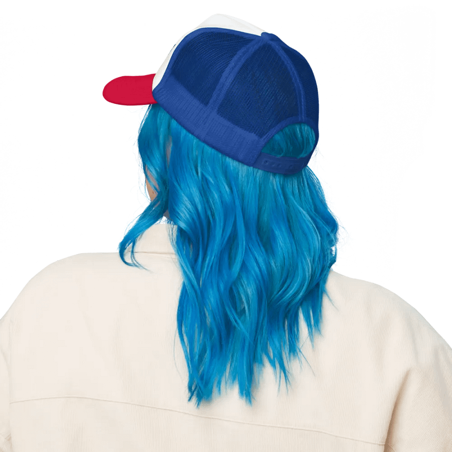 Tempest Dodgeball Club Foam Trucker Hat (Sapphire) product image (50)