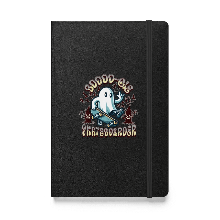 Boooo-gie Skateboarder Hardcover Journal product image (1)