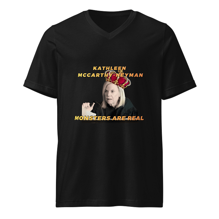 Monsters Are Real V-Neck T-Shirt product image (1)