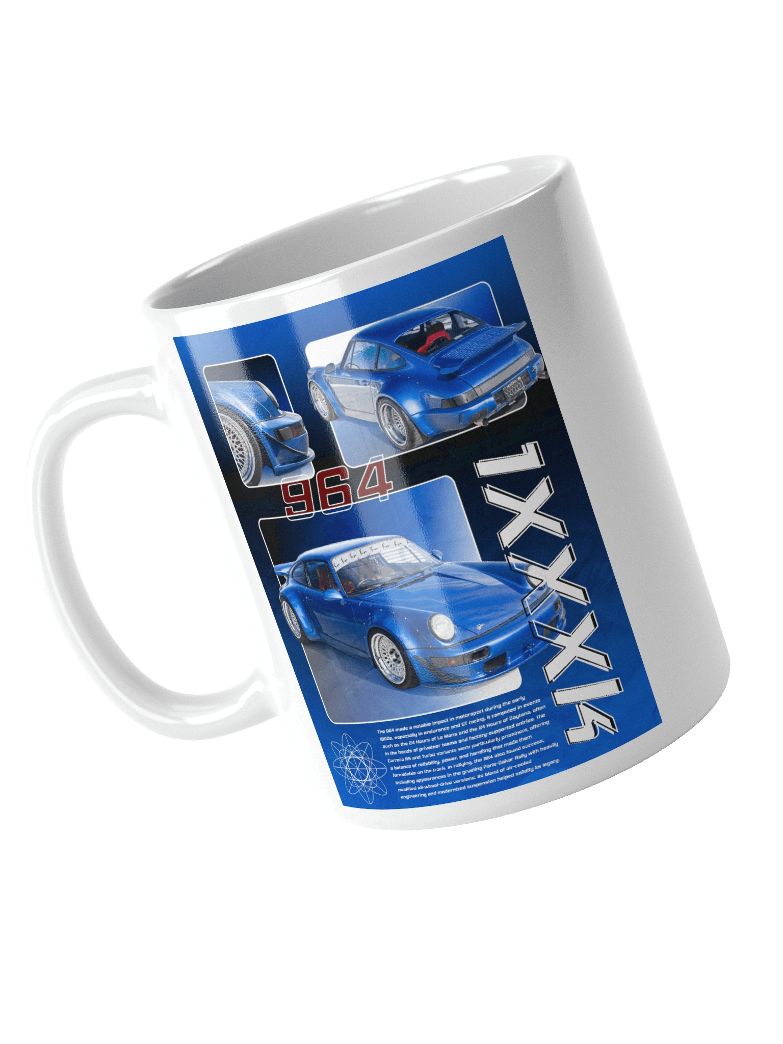 Blue 964 1XXXk | White Glossy Mug product image (8)