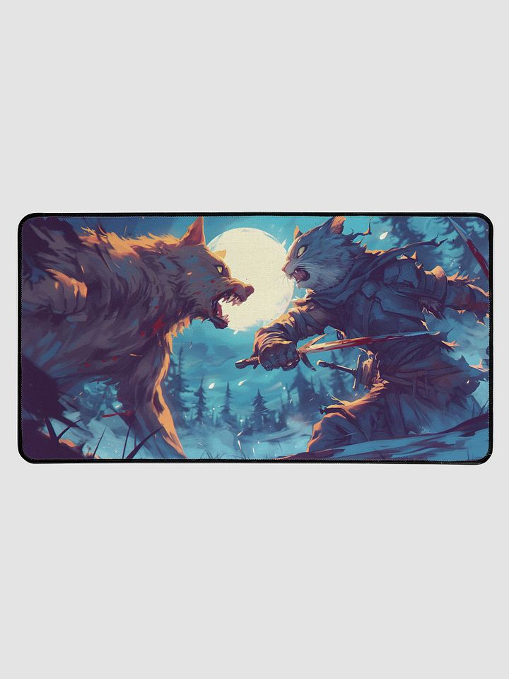 Puss & Death Comic Art Deskmat product image (1)