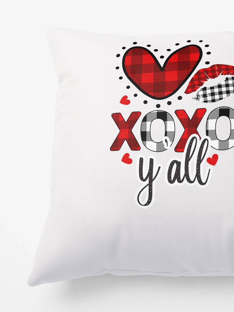 Plaid Love All-Over Pillow product image (5)