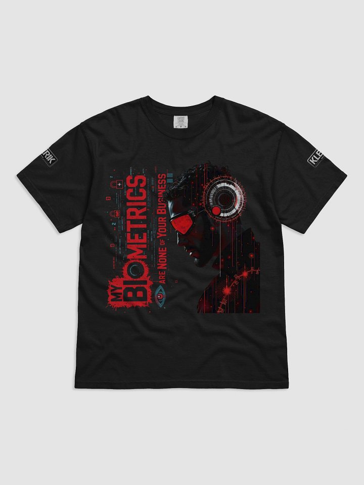 KLERIK Original Logo Tee- My Biometrics Are None Of Your Business product image (2)
