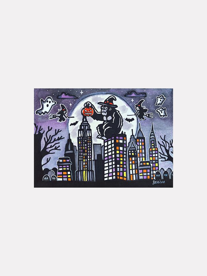Skyline Mischief Art Print product image (1)