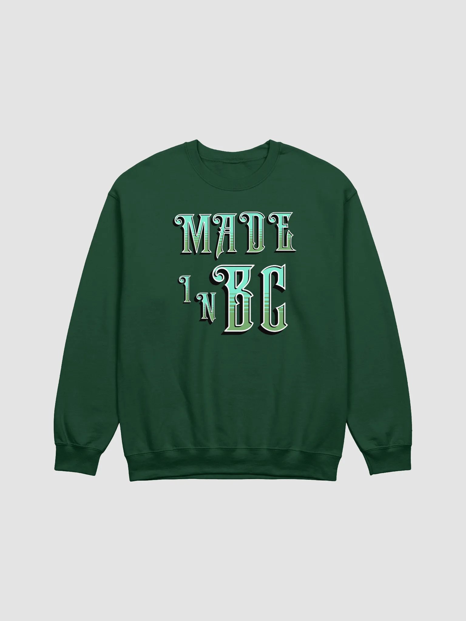 Made in BC British Colombia Vintage Crewneck Sweatshirt product image (3)