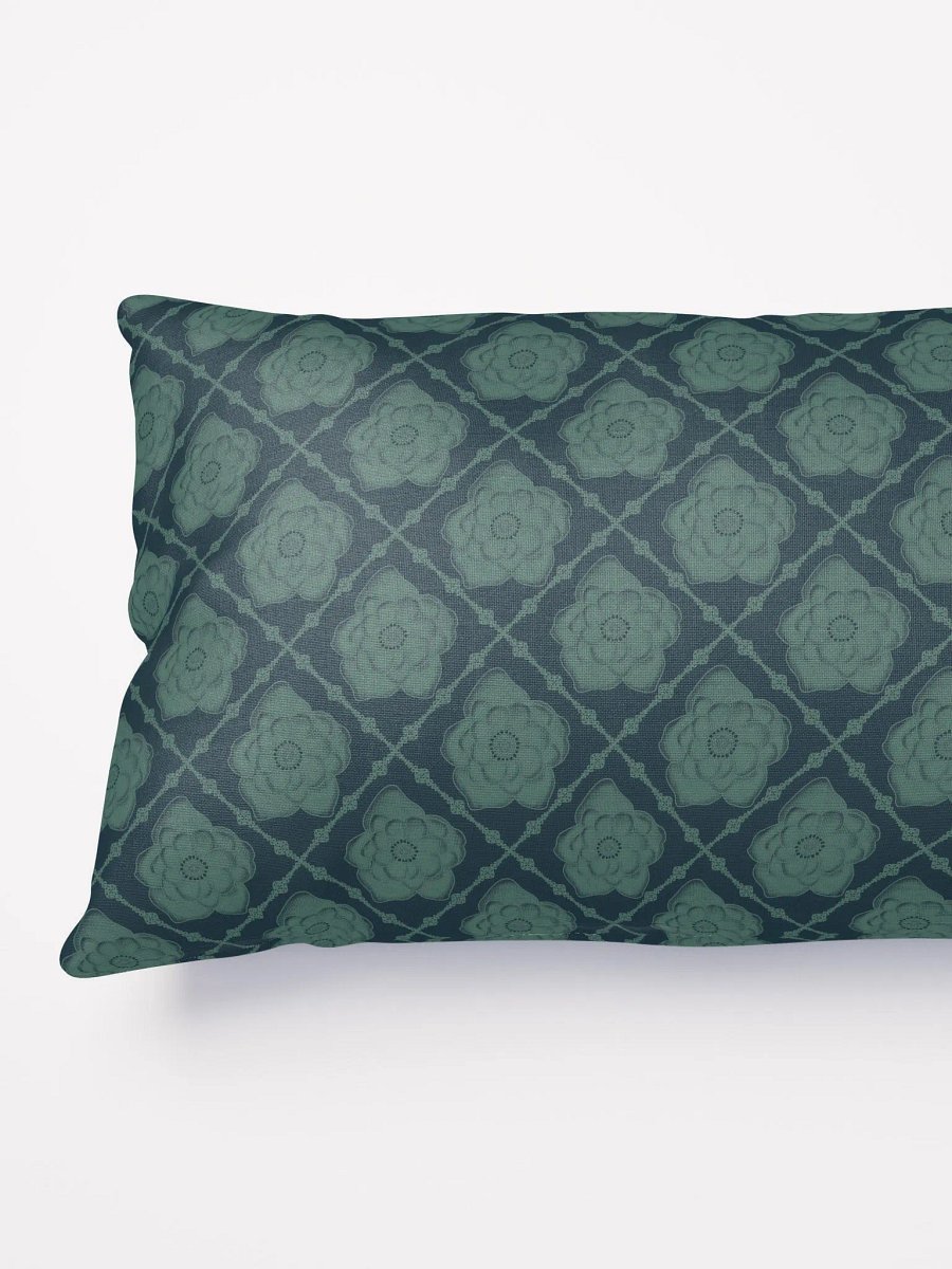 Teal Hellebore Pillow product image (7)