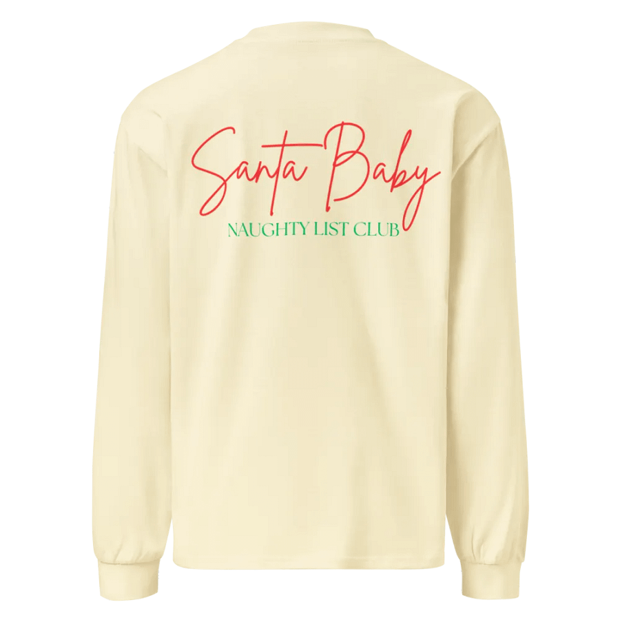 'Santa Baby' Long Sleeve Shirt product image (6)