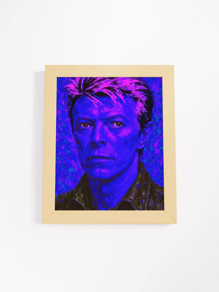 Vibrant Stylized Portrait of David Bowie product image (5)