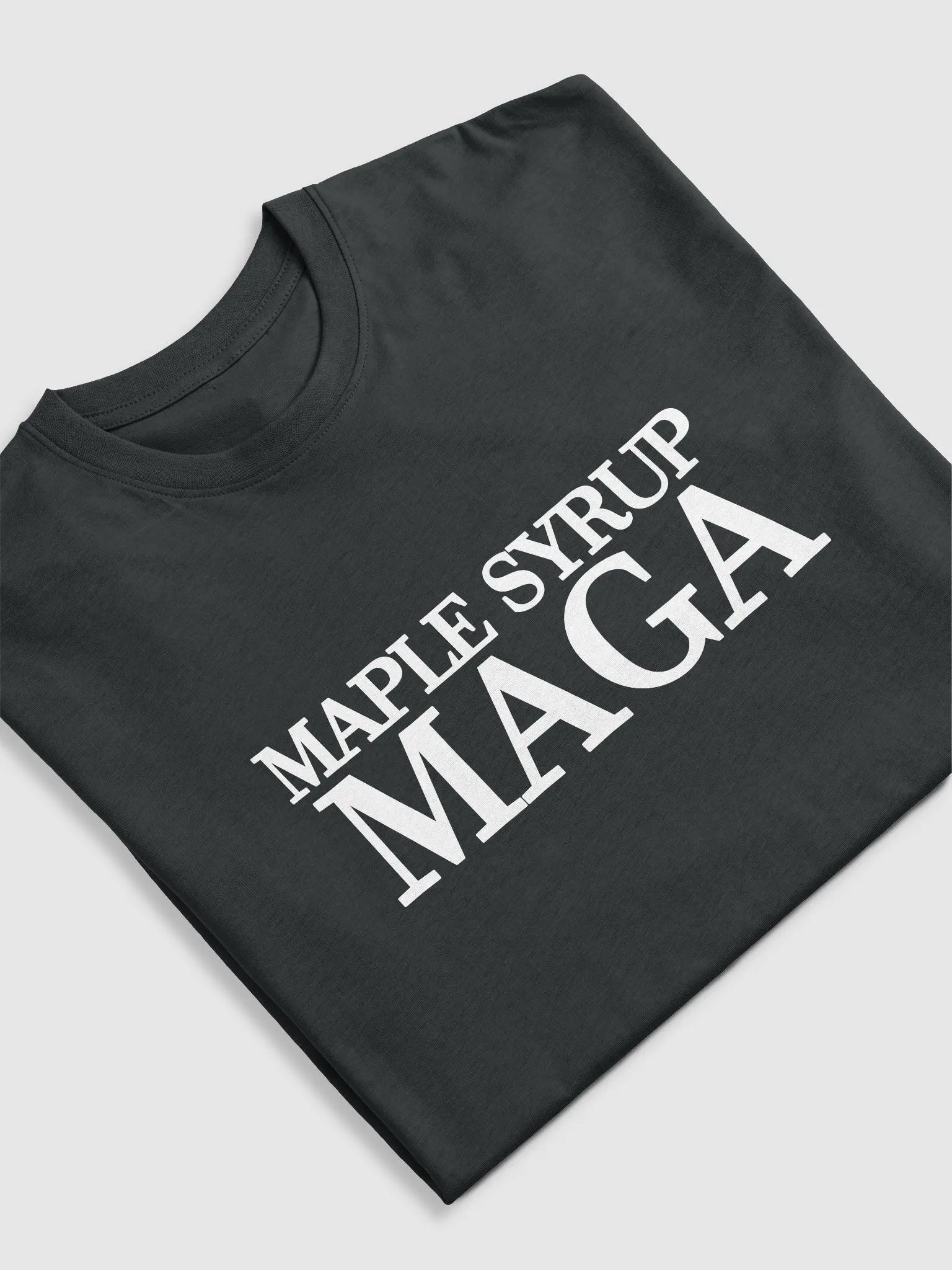 MAPLE SYRUP MAGA Black T-SHIRT product image (5)