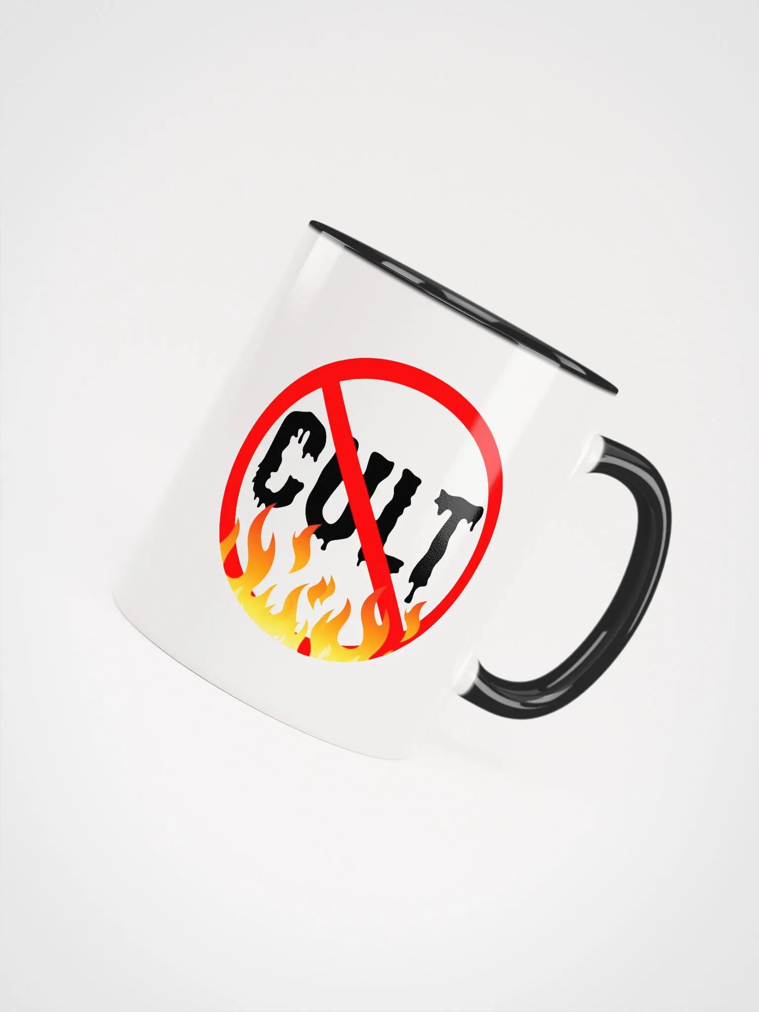 11 oz Anti Cult Ceramic Mug (colors) product image (4)