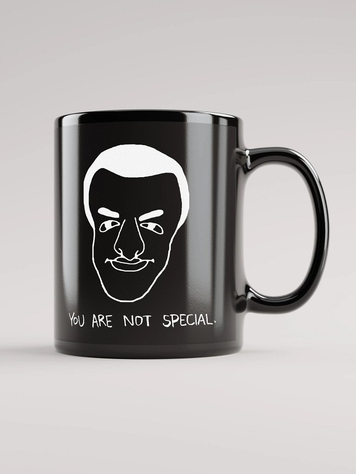 Fishtank Daniel - You Are NOT Special Mug BLACK product image (1)