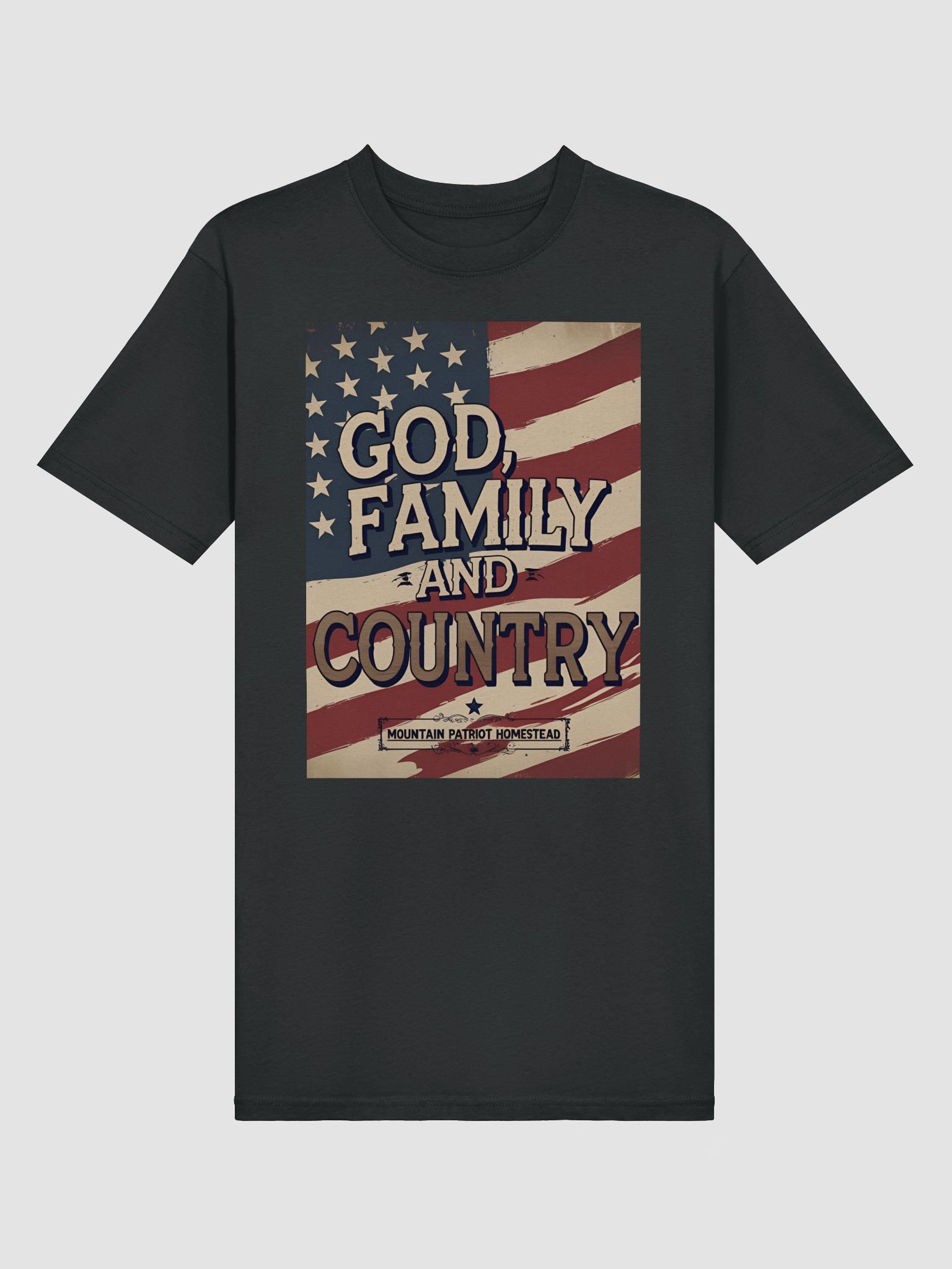 Patriotic Raising Flag Tee product image (9)