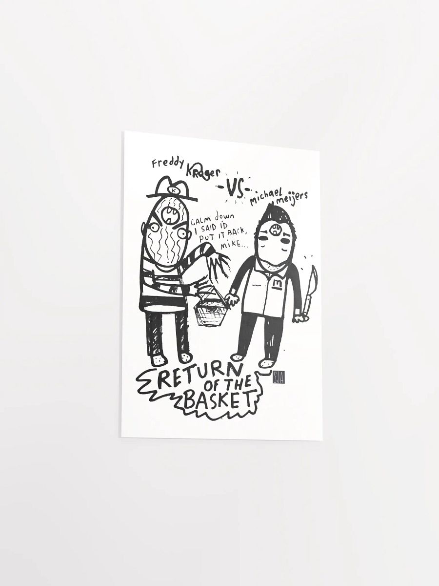 Return of the Basket matte poster product image (11)