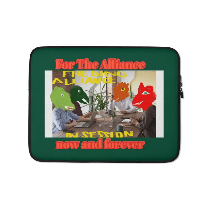 A Laptop sleeve for The Dino Alliance product image (1)