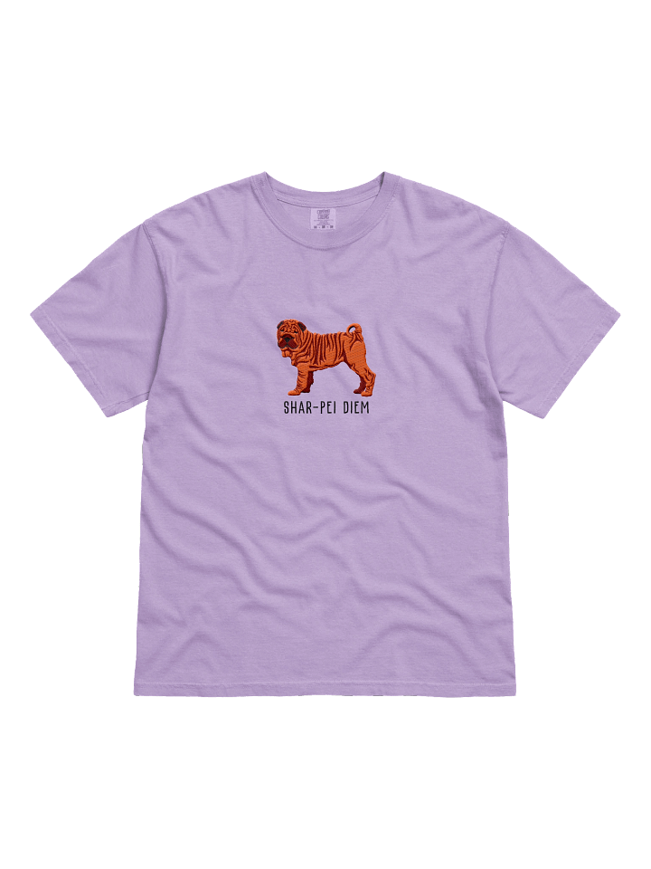 Shar-Pei Diem T-Shirt(Embroidered) of a Chinese Shar-Pei(Red) product image (31)