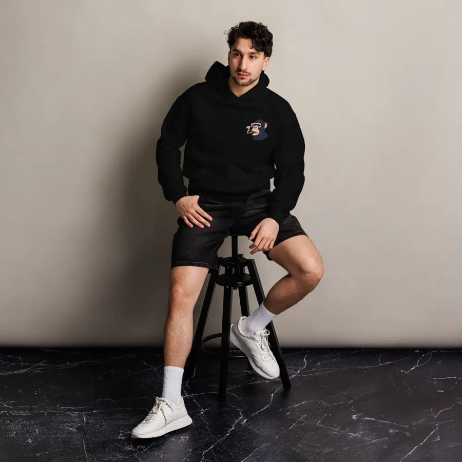 Badass Chimp - Oversized Hoodie product image (16)