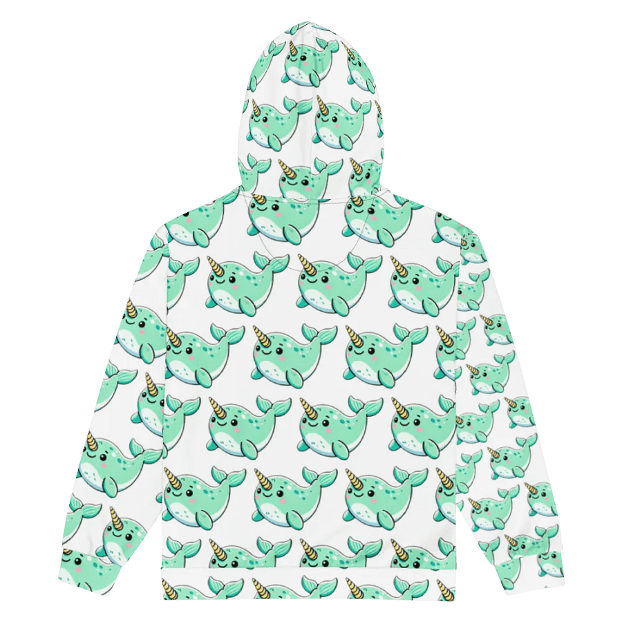 Narwhal Wonderland All-Over Zip Hoodie product image (3)
