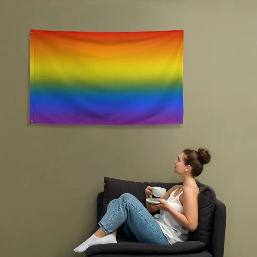 Subtle Rainbow Pride Flag product image (12)