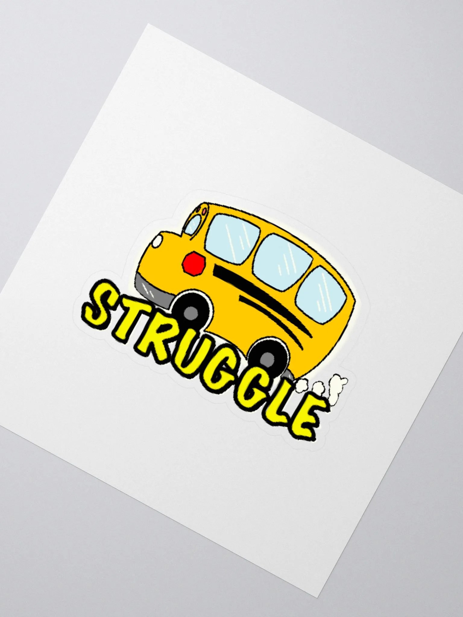 Struggle Bus Sticker product image (2)