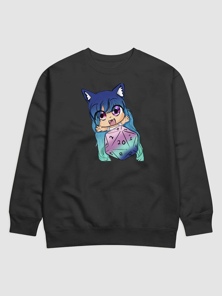 Crystal Chibi D20 Enthusiast Sweatshirt product image (1)