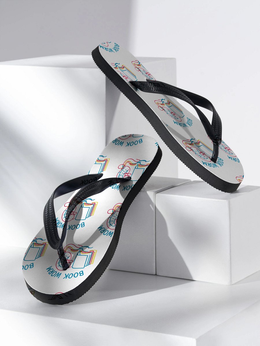 Dreamscape Delight Flip-Flops product image (1)