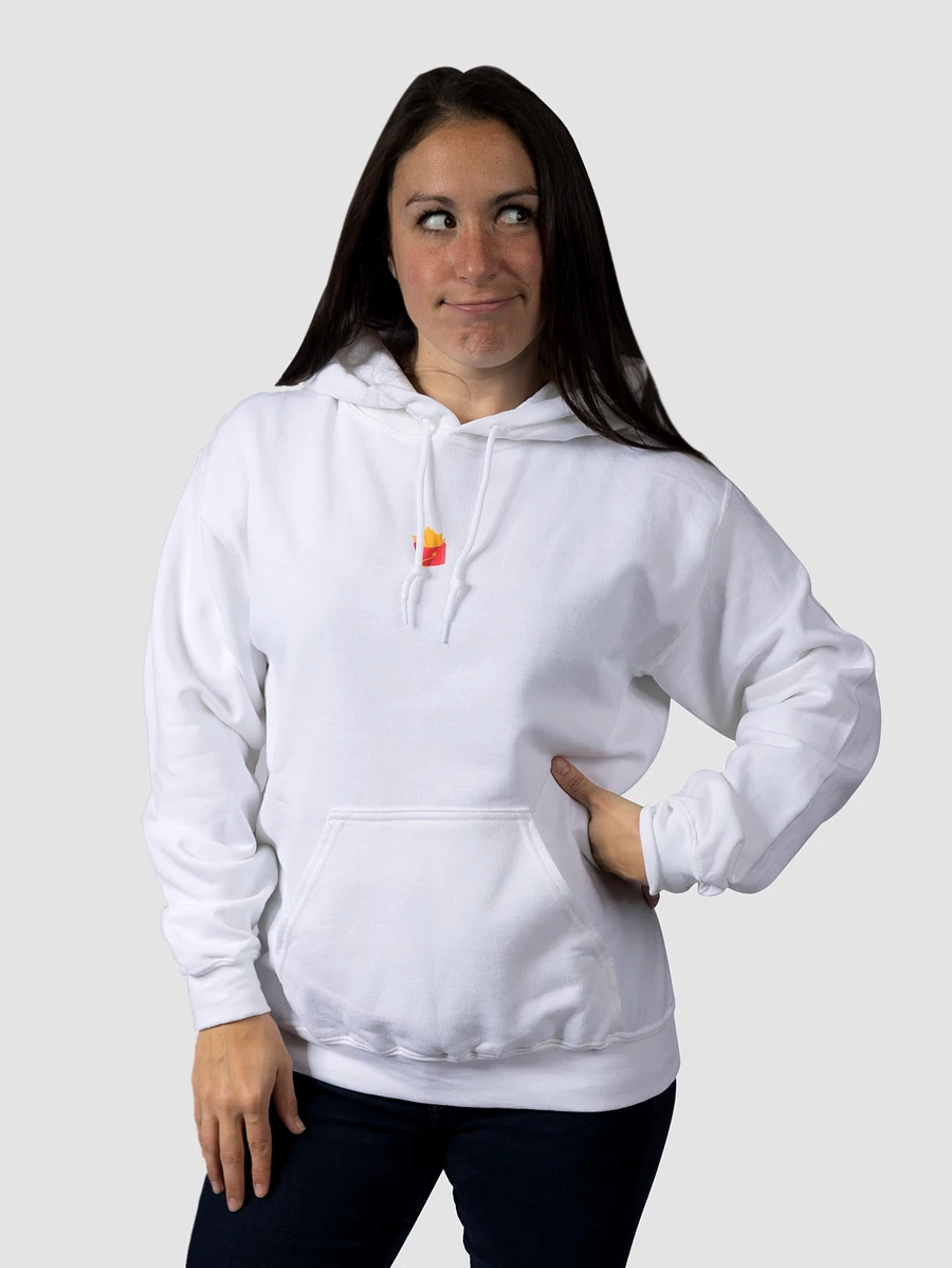 French Fry Fan Club Hoodie - White product image (6)