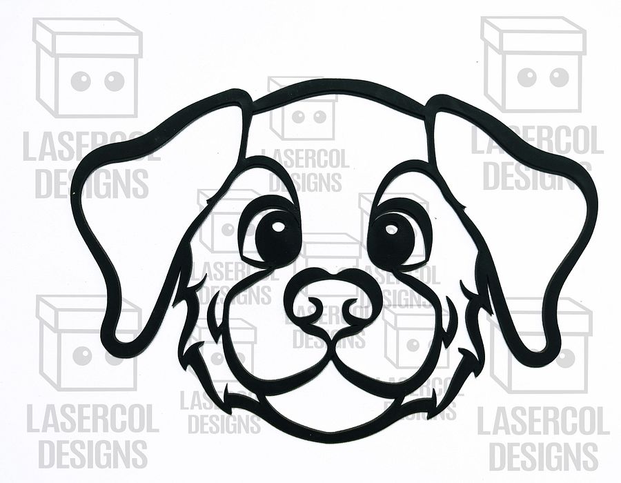Cute Dog and Cat Wall Art - Laser Cut Files product image (8)