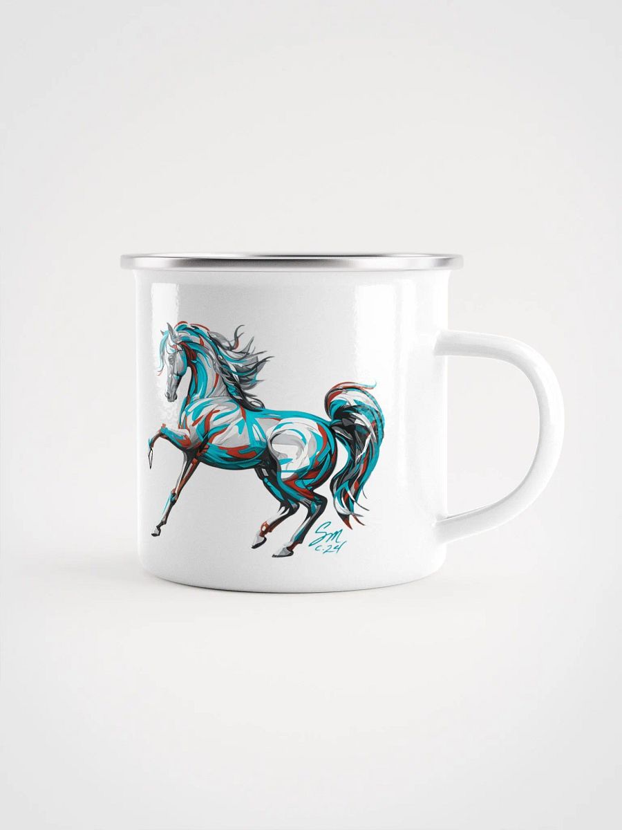 Dancing Arabian Enamel Mug product image (1)