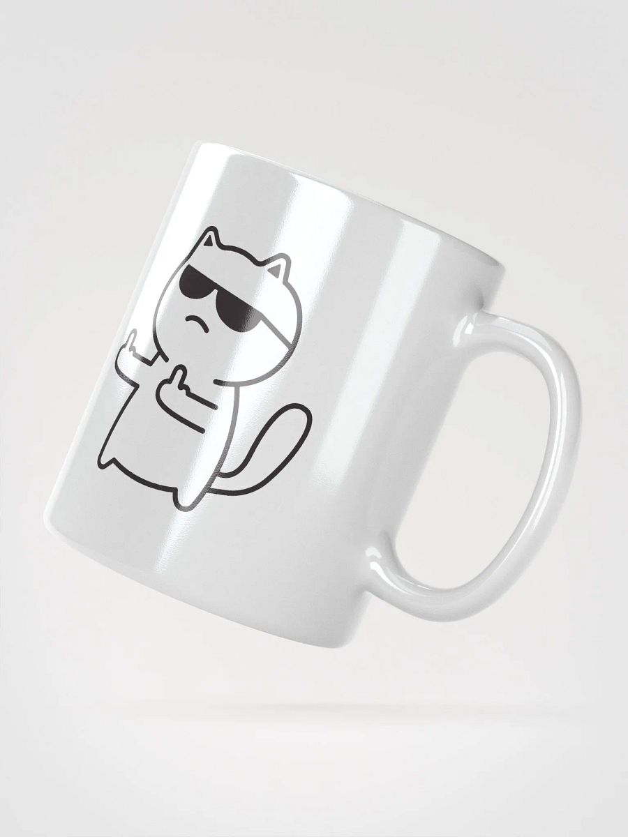 Sassy Cat Middle Finger Mug product image (4)