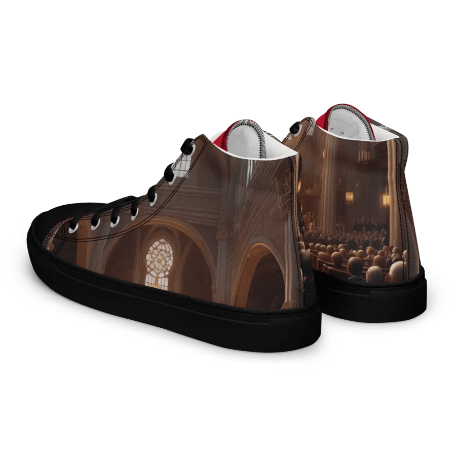 Donald in the Cathedral Womens High Tops product image (6)