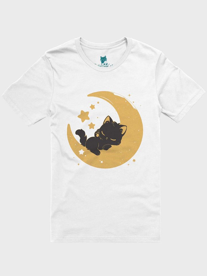 Dreamy Moon Black Cat T-Shirt product image (2)