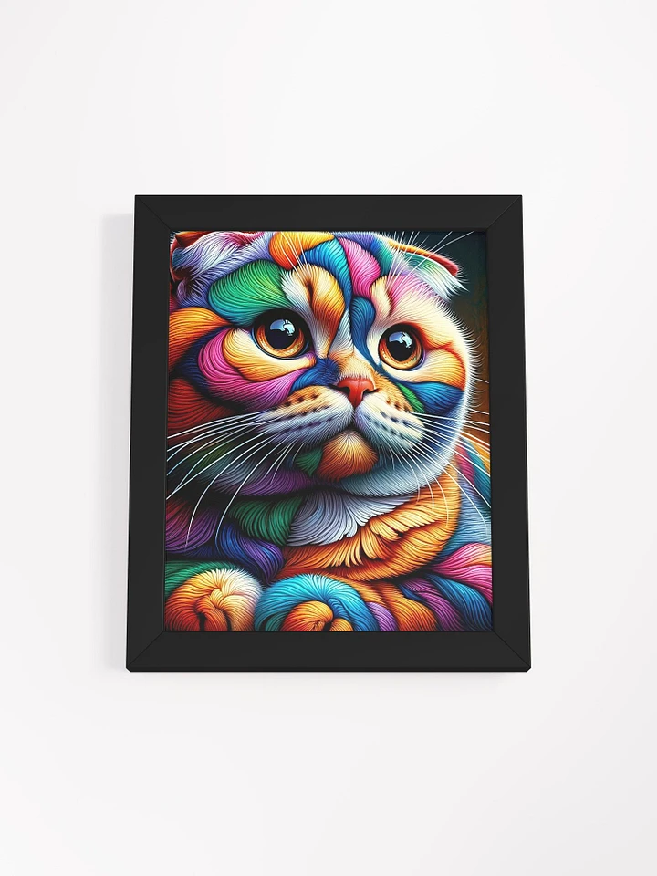 Framed High-Quality Matte Poster (in): Scottish Fold product image (3)