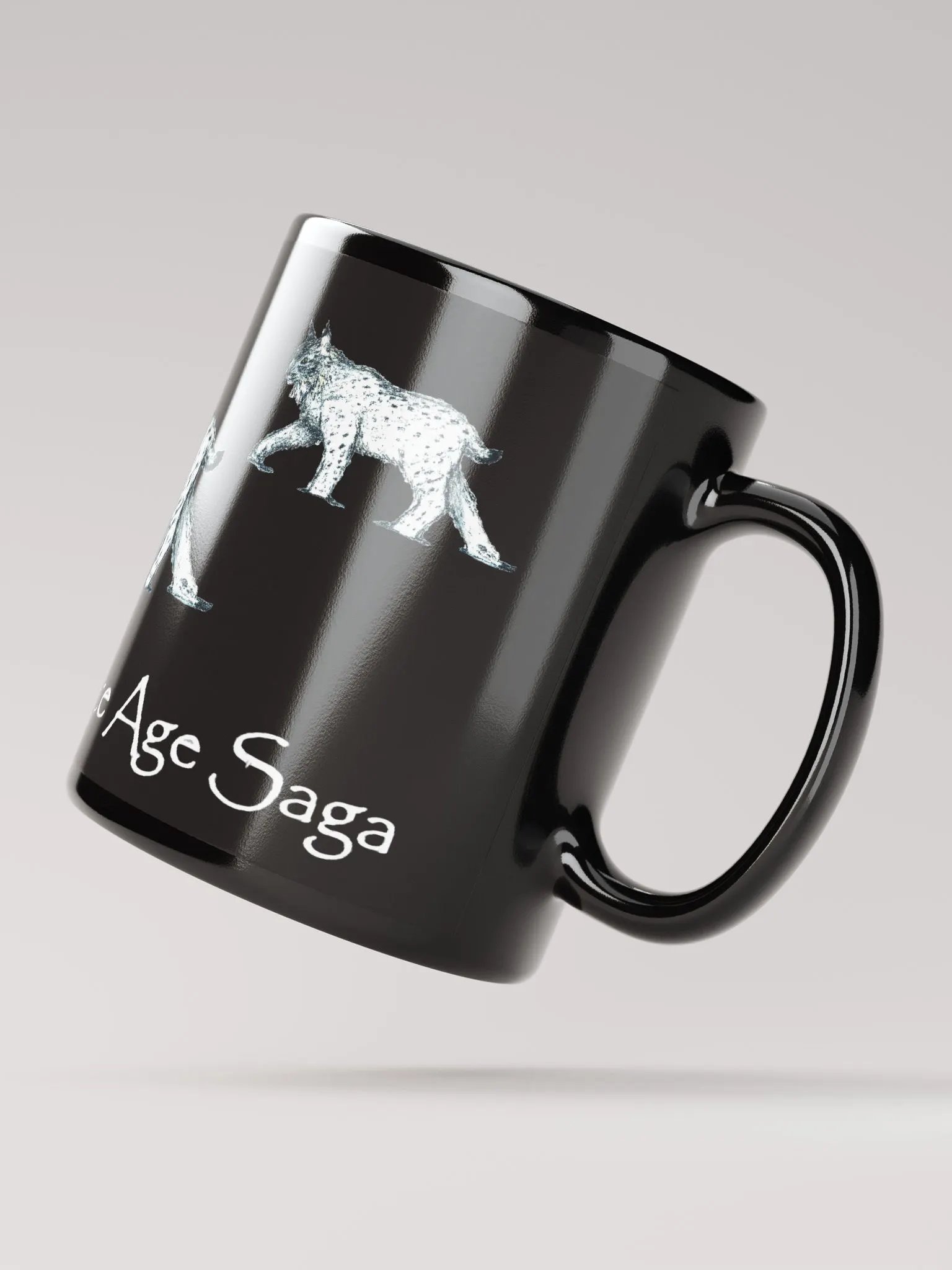 Lynx Mugs (Black) product image (2)