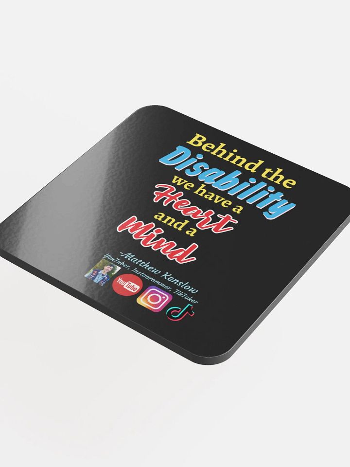 Glossed Cork Coaster [Quote 1] product image (1)