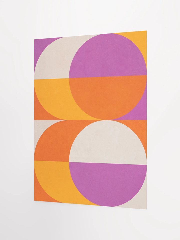 Disco Circle Painting Print product image (3)