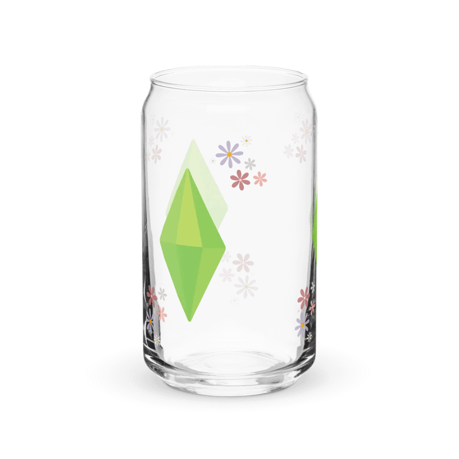 sims blumblob flower glass cup product image (8)
