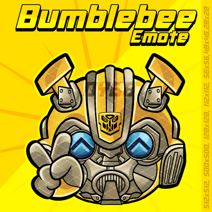 Transformers Bumblebee emote product image (1)