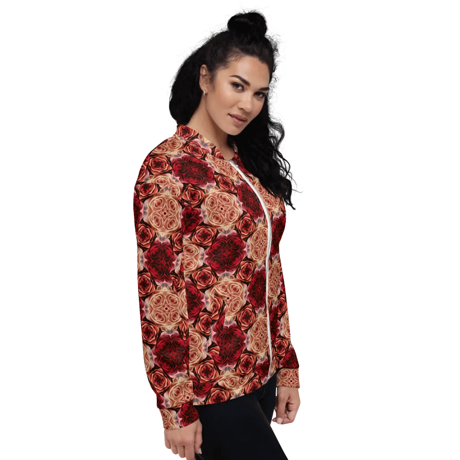 Rose Bouquet Bomber Jacket product image (4)