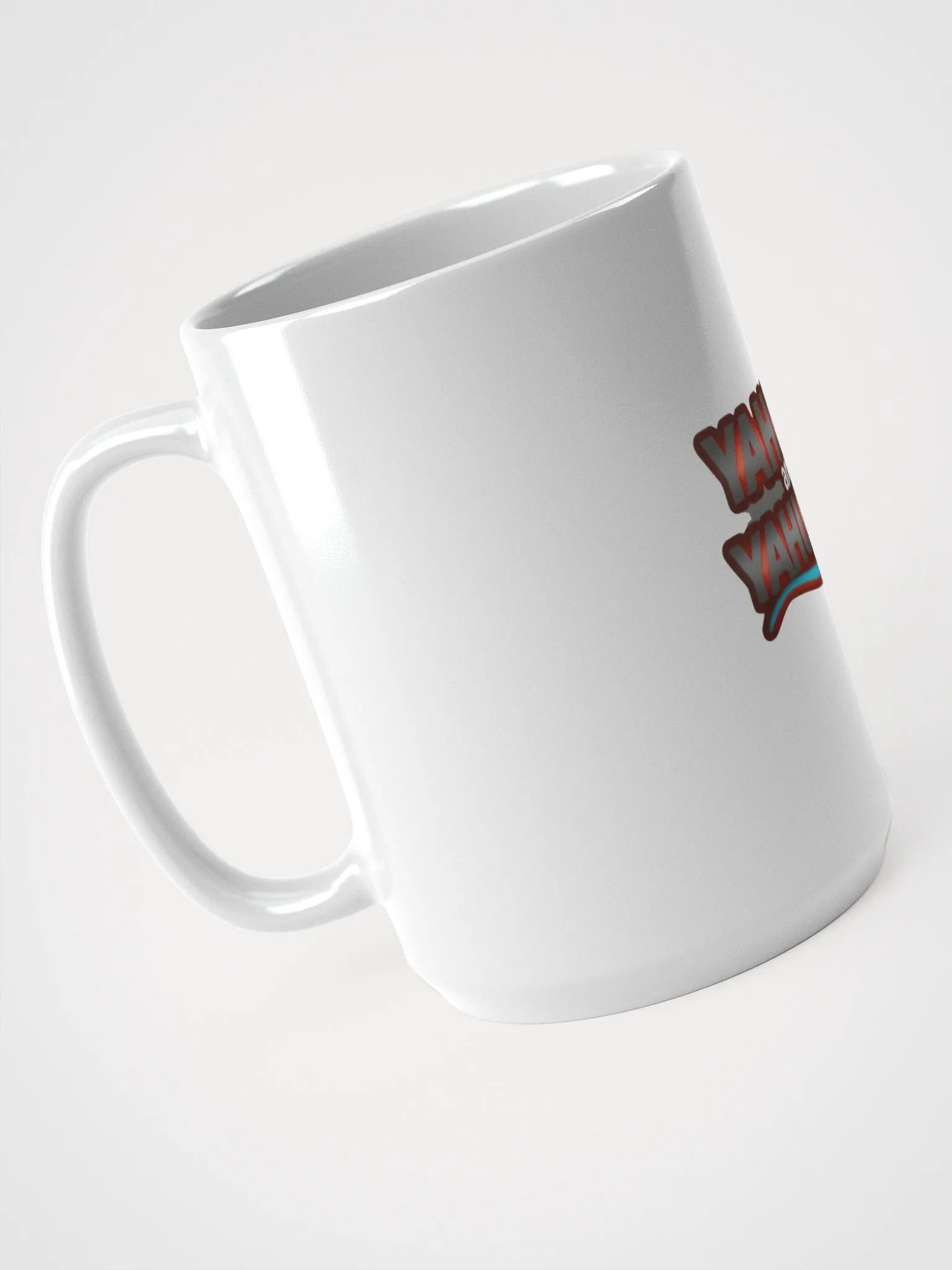 Glowing Elegance: Yahuah and Yahusha Mug product image (4)
