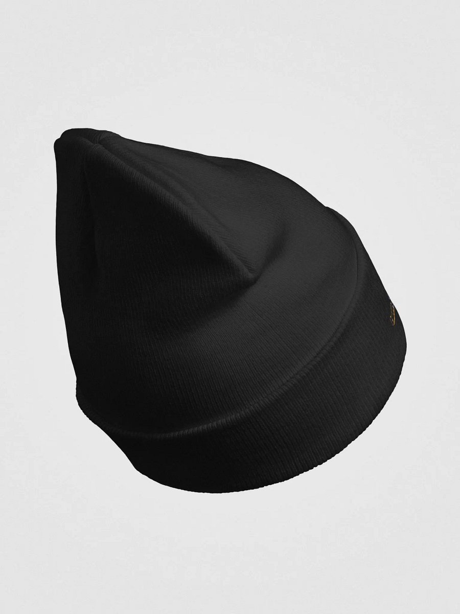 NecroGamingLIVE Cozy Black Embroidered Beanie product image (3)