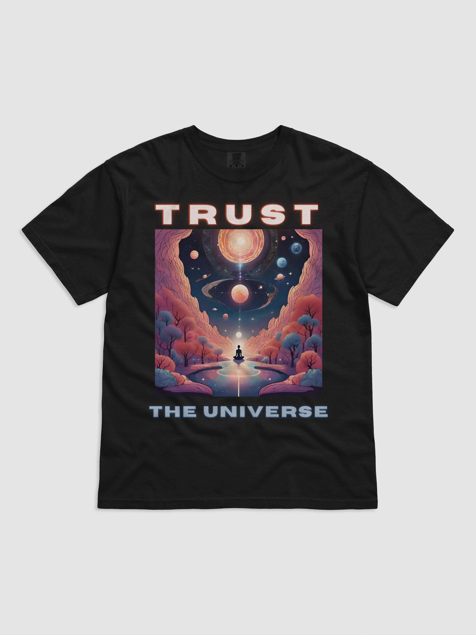 Trust the Universe Meditation T-Shirt product image (2)